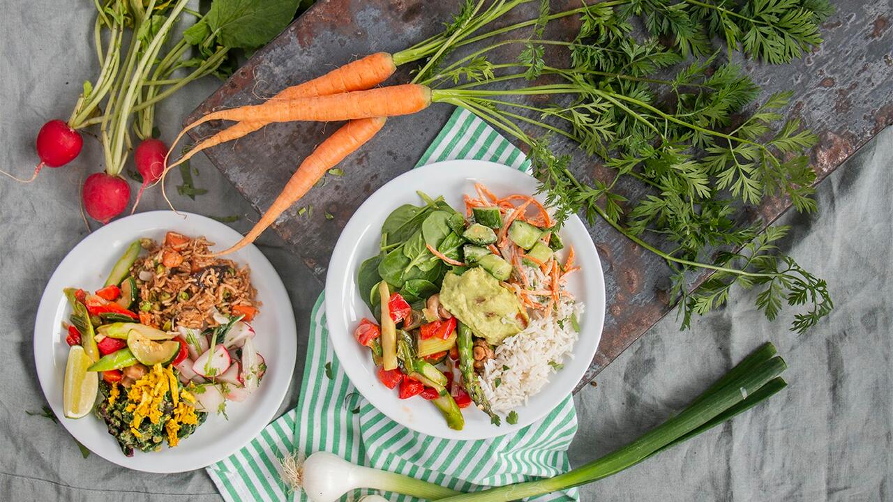 Go Green with tibits for veganuary